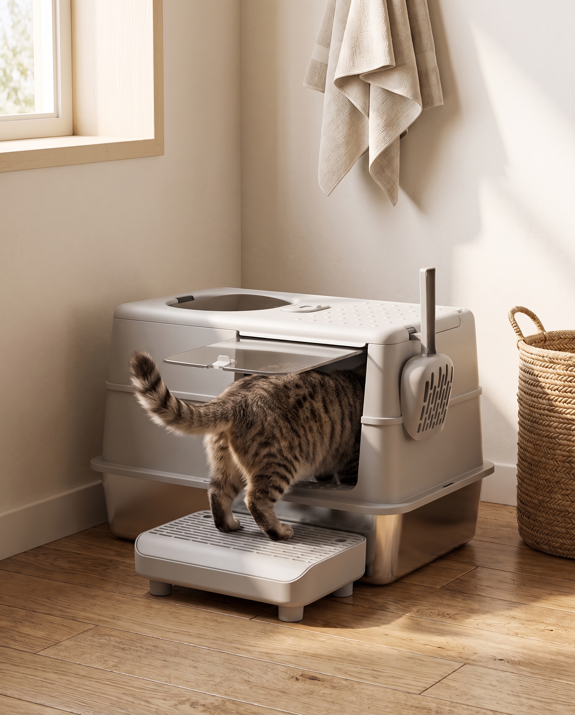 A Sheltered Cat Routine
