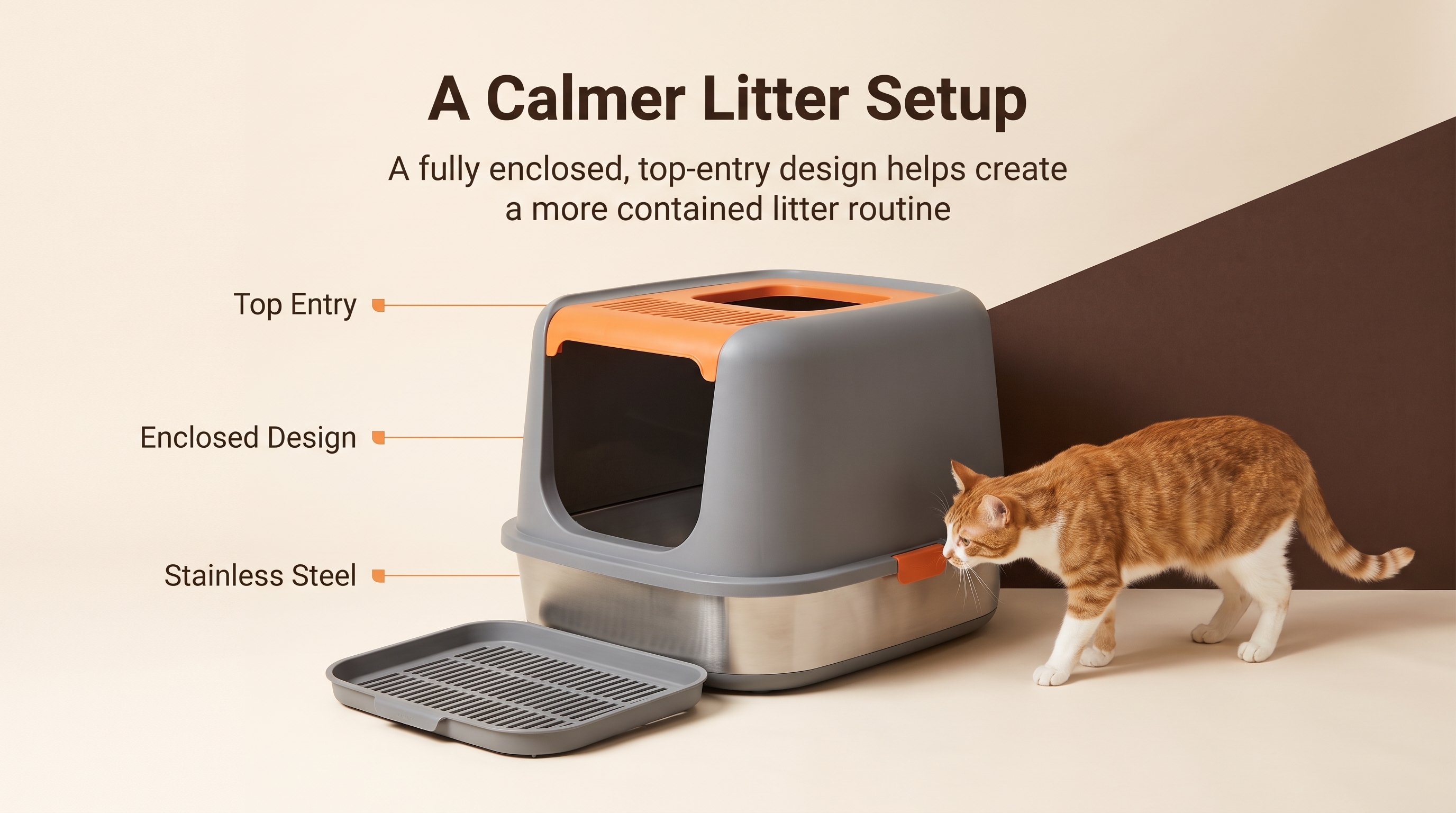 A Calmer Litter Setup